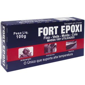 MASSA COLA - FORT EPOXI 100G