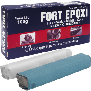 MASSA COLA - FORT EPOXI 100G
