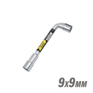 CHAVE BIELA TIPO L COM FURO 2 BOCAS 9X9MM