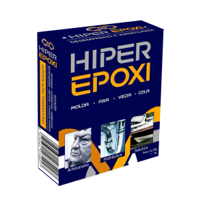 MASSA COLA - HIPER EPOXI 50G
