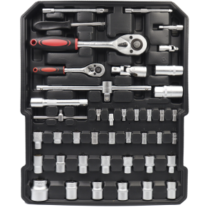 MALETA DE FERRAMENTAS COM 187 PEÇAS PROFISSIONAL - GADAN