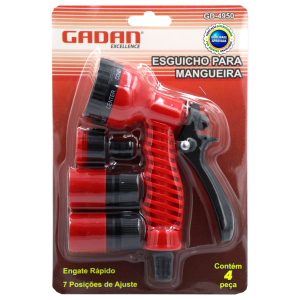 ESGUICHO 7 JATOS COM ENGATE RÁPIDO - GADAN